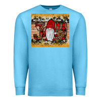 Ocean Blue gnome joy Premium Sweatshirt - JahusDesignShop