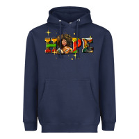 Navy hope juneteenth Heavyweight Hoodie - AdoDesignShop