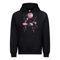 Black skeleton ballerina Urban Hoodie - MaliasSmallBusiness