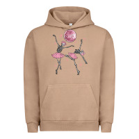 Pigment Burro skeleton ballerina Urban Hoodie - MaliasSmallBusiness