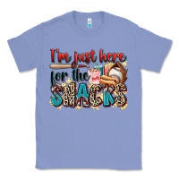Colony Blue i'm just here for the snacks Classic Tee - Zillion Design Studio