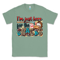 Sage i'm just here for the snacks Classic Tee - Zillion Design Studio