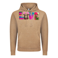 Vintage Coffee love with braunvieh cow Vintage Hoodie - AdoDesignShop