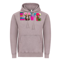 Vintage Zinc love with braunvieh cow Vintage Hoodie - AdoDesignShop