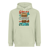 Matcha give me coffee and jesus Heavyweight Hoodie - BundleAndBundleShop