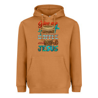 Meerkat give me coffee and jesus Heavyweight Hoodie - BundleAndBundleShop