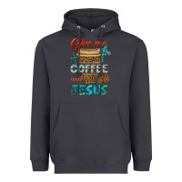 Smoke give me coffee and jesus Heavyweight Hoodie - BundleAndBundleShop