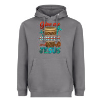 Storm give me coffee and jesus Heavyweight Hoodie - BundleAndBundleShop