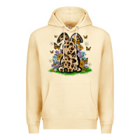 Pina Colada western floral bunny Premium Hoodie - MaliasSmallBusiness