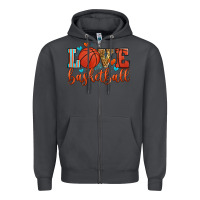 Smoke love basketball Zipper Hoodie - Zillion Design Studio