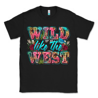Black wild like the west Classic Tee - Zillion Design Studio