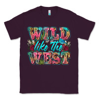 Plum wild like the west Classic Tee - Zillion Design Studio
