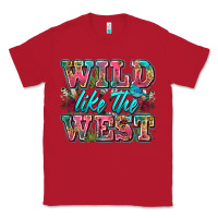 Red wild like the west Classic Tee - Zillion Design Studio