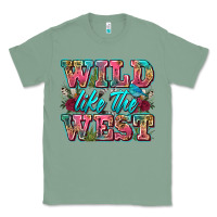 Sage wild like the west Classic Tee - Zillion Design Studio