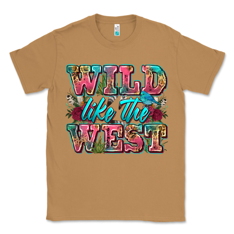 Wild Like The West Classic Tee by Zillion Design Studio | Teevron