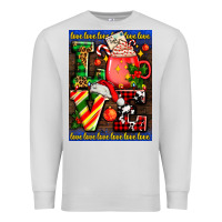 Dove Grey love coffee cup Christmas Premium Sweatshirt - AdoDesignShop