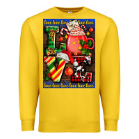Lemon love coffee cup Christmas Premium Sweatshirt - AdoDesignShop