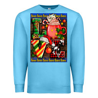 Ocean Blue love coffee cup Christmas Premium Sweatshirt - AdoDesignShop