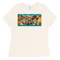 Bone western gnome license plate Ladies Tee - BarkalooDesign