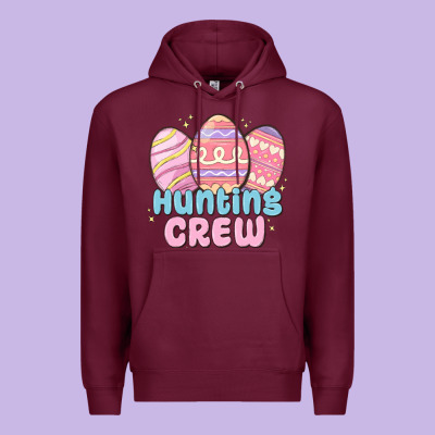 Hunting Crew Premium Hoodie Designed By Maliassmallbusiness