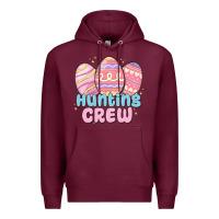 Burgundy hunting crew Premium Hoodie - MaliasSmallBusiness