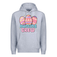 Heather Grey hunting crew Premium Hoodie - MaliasSmallBusiness