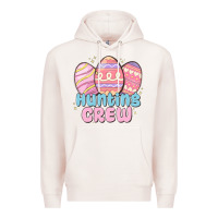 Pale Pink hunting crew Premium Hoodie - MaliasSmallBusiness