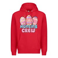 Red hunting crew Premium Hoodie - MaliasSmallBusiness