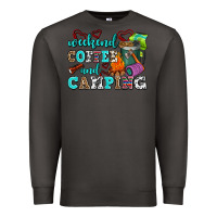 Smoke weekend coffee and camping Premium Sweatshirt - AdoDesignShop