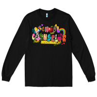 Black school counselor Long Sleeve Tee - Zillion Design Studio