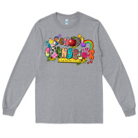 Heather Grey school counselor Long Sleeve Tee - Zillion Design Studio