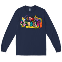 Navy school counselor Long Sleeve Tee - Zillion Design Studio