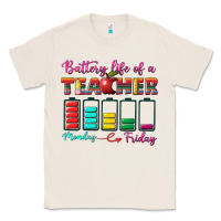 Natural battery life of a teacher Classic Tee - BundleAndBundleShop