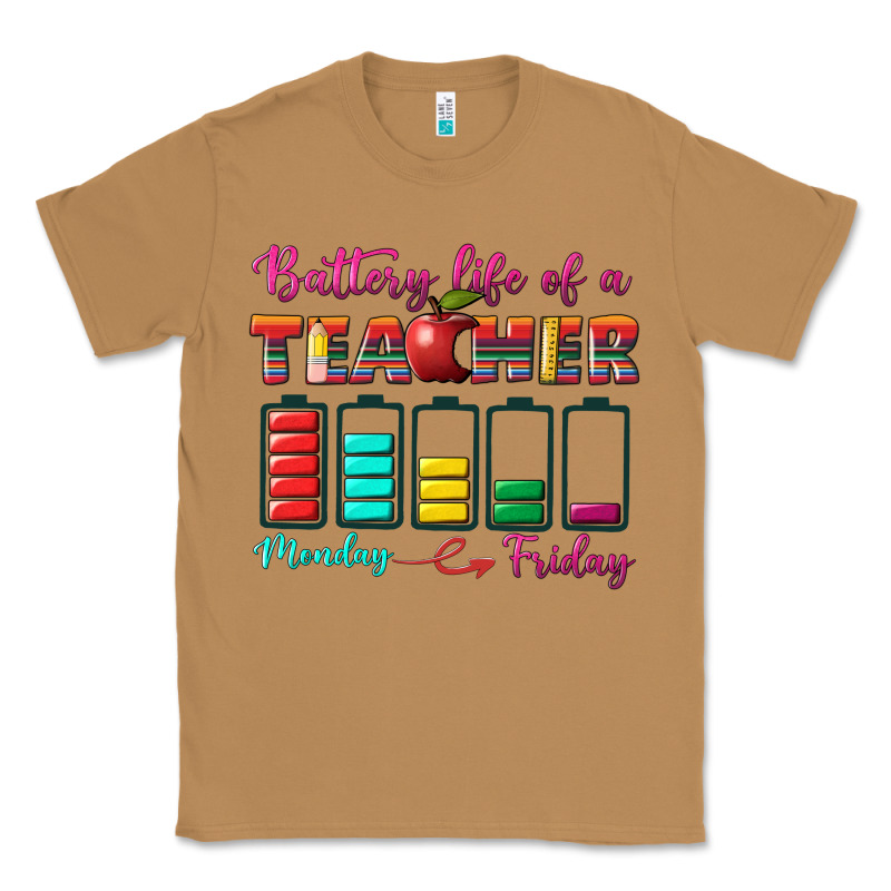 Battery Life Of A Teacher Classic Tee by BundleAndBundleShop | Teevron
