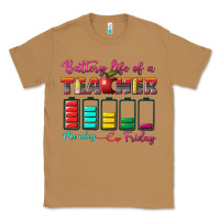 Toasted Coconut battery life of a teacher Classic Tee - BundleAndBundleShop