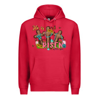 Cardinal he is risen Premium Hoodie - MaliasSmallBusiness