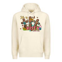 Sandshell he is risen Premium Hoodie - MaliasSmallBusiness