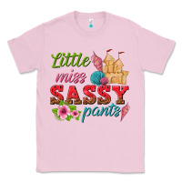 Bubblegum Pink little miss sassy pants Classic Tee - texasbilliewilder