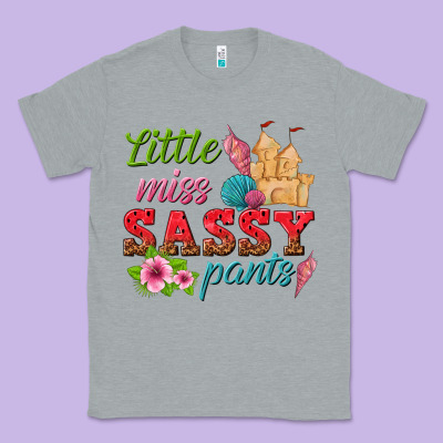 Little Miss Sassy Pants Classic Tee Designed By Texasbilliewilder