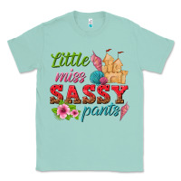 Seafoam little miss sassy pants Classic Tee - texasbilliewilder