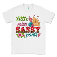 White little miss sassy pants Classic Tee - texasbilliewilder