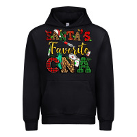 Black santas favorite cna christmas Urban Hoodie - NancyCooperArtShop