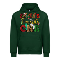 Forest Green santas favorite cna christmas Urban Hoodie - NancyCooperArtShop