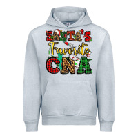 Heather Grey santas favorite cna christmas Urban Hoodie - NancyCooperArtShop