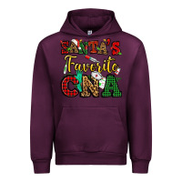 Mauve Wine santas favorite cna christmas Urban Hoodie - NancyCooperArtShop