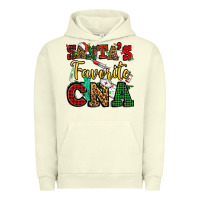 Pigment Pistachio santas favorite cna christmas Urban Hoodie - NancyCooperArtShop