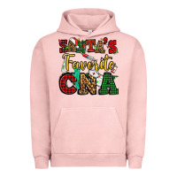 Pigment Salmon santas favorite cna christmas Urban Hoodie - NancyCooperArtShop