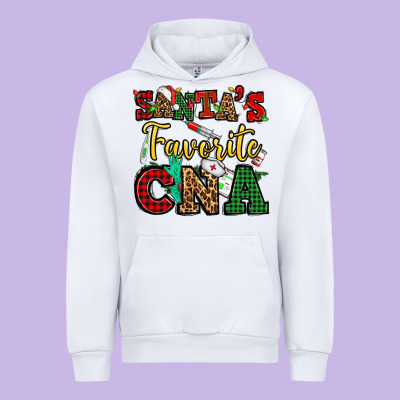 Santas Favorite Cna Christmas Urban Hoodie Designed By Nancycooperartshop