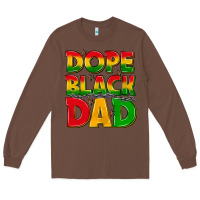 Chestnut dope black dad with stars Long Sleeve Tee - texasbilliewilder