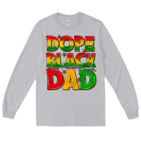 Moon Dust dope black dad with stars Long Sleeve Tee - texasbilliewilder